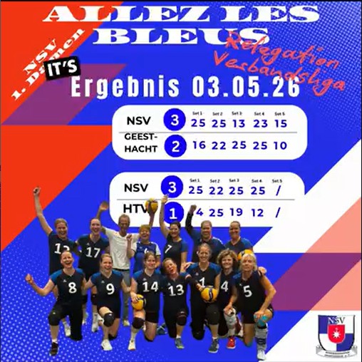 Mehr über den Artikel erfahren Die 1. Damen sichern sich den Klassenerhalt in der Relegation